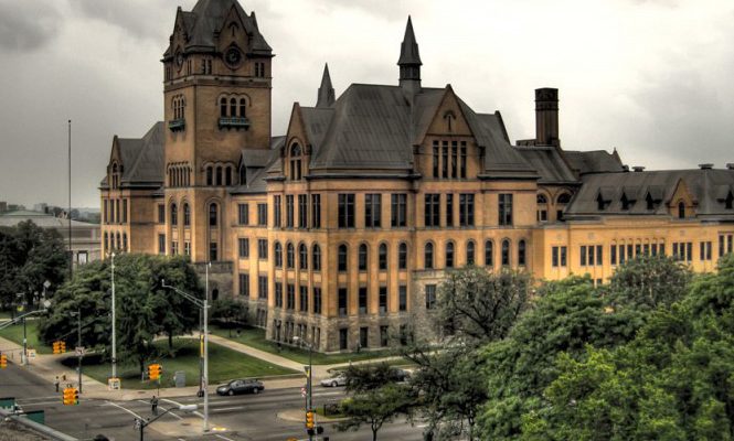 Old Main, Wayne State University. Photo by John Cruz