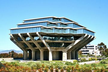 The Geisel Library, designed by William Pereira. LaJolla, CA.