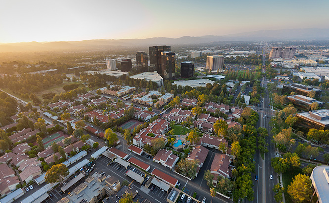 Warner Center, Los Angeles. Photo by stephenchiang on Flickr.