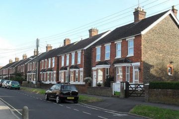 Housing on Spencers Road, West Green. Photo by @pics-by-mpd on Flickr.